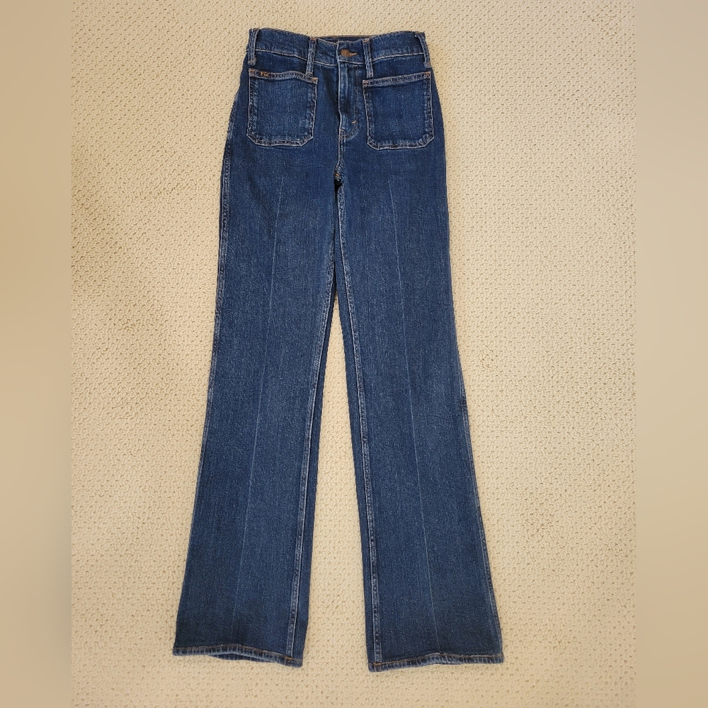 Polo Ralph Lauren High Rise Barely Boot Patch Pocket